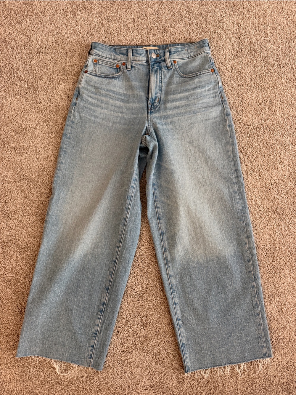 Madewell Curvy Perfect Vintage Wide-Leg Crop Jean